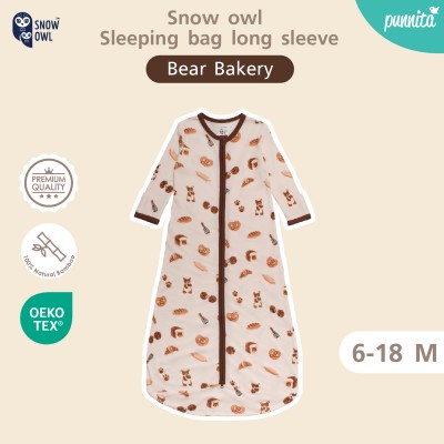 New Collection!! SNOW OWL Sleeping Bag ถุงนอนนุ่มๆ สำหรับเด็ก 6-18 M - Bear Bakery